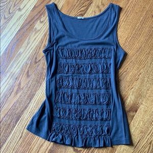 J Crew dark gray Tank Top size XS